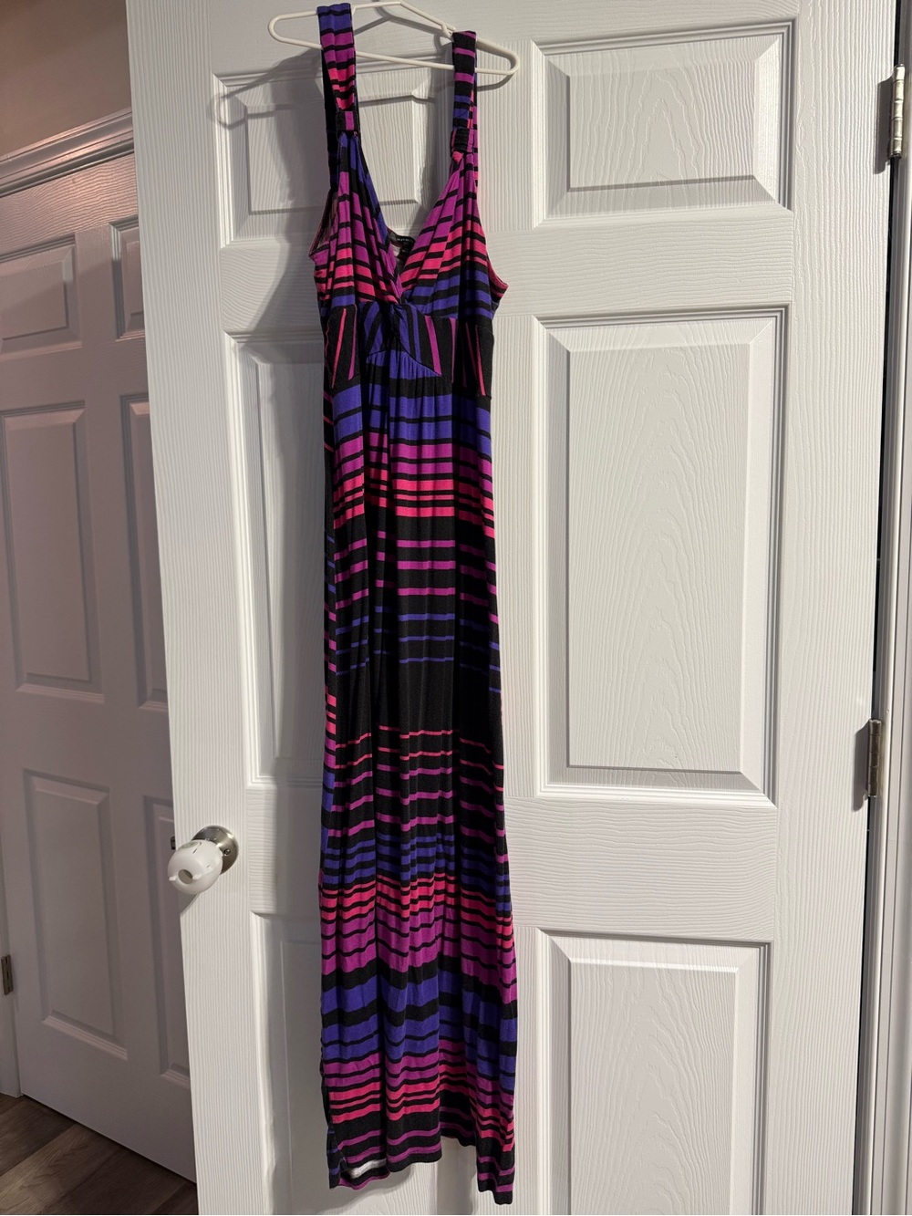 Women’s striped maxi dress